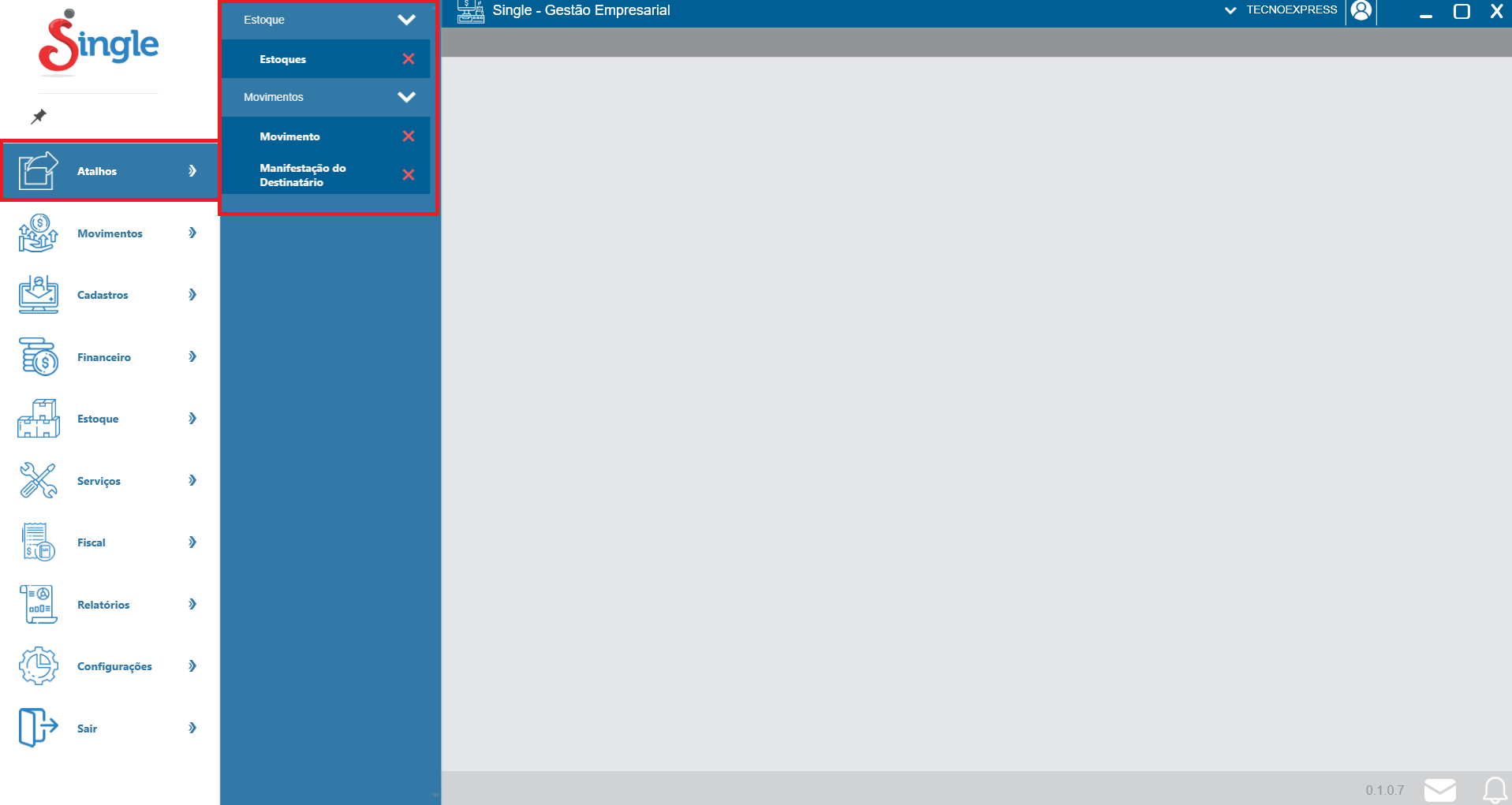 Exemplo de erro de descrição ausente